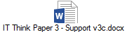 IT Think Paper 3 - Support v3c.docx